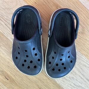 CROCS Kids Black Water Shoes